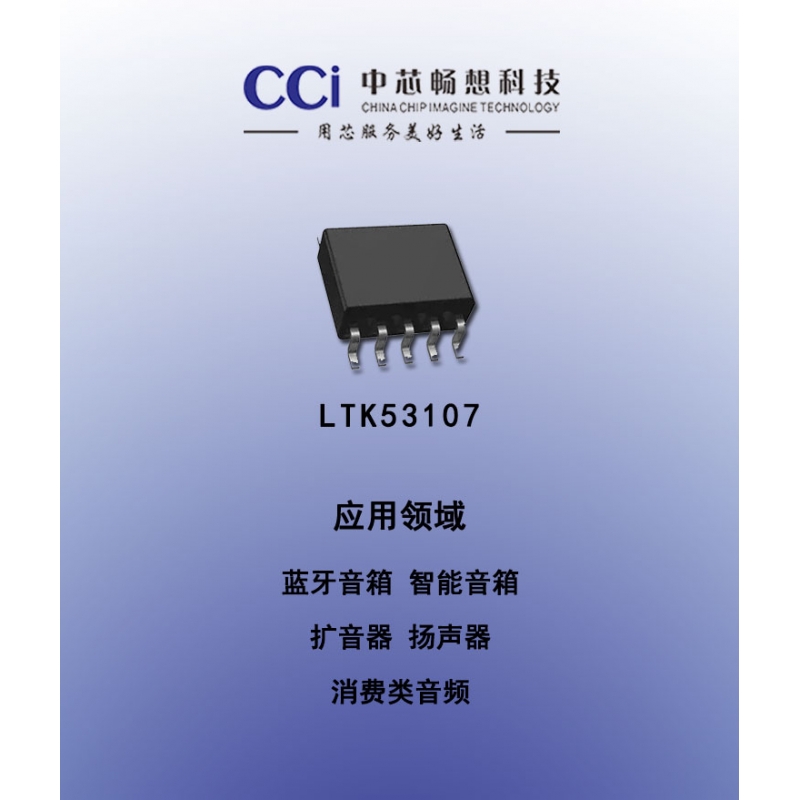 LTK53107-12W 单声道AB/D